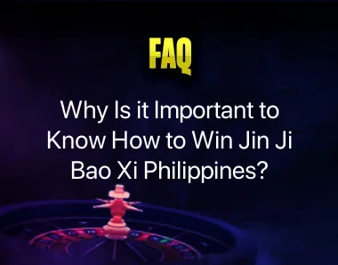 how to win Jin Ji Bao Xi Philippines