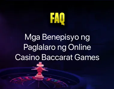 online casino baccarat games