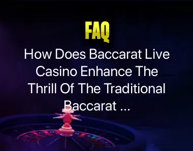 Baccarat Live Casino