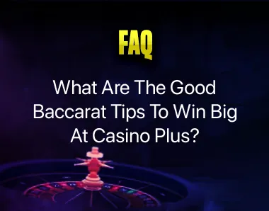 Baccarat Tips to Win
