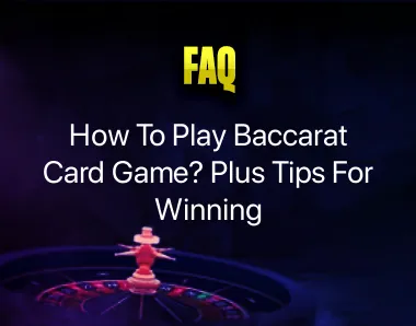 how to play baccarat card game