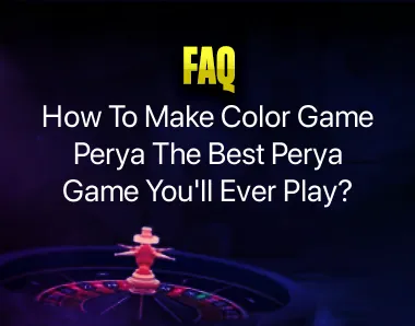 how to make color game perya