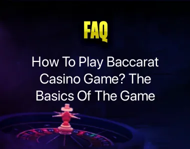 how to play baccarat casino game