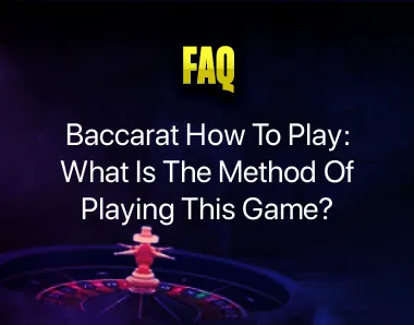 baccarat how to play