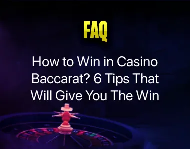 how to win in casino baccarat