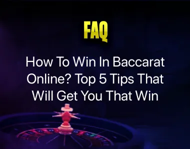 how to win in baccarat online
