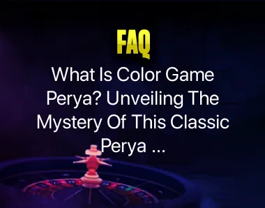 what is color game perya