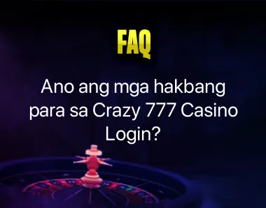 crazy 777 casino login