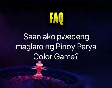 Pinoy Perya Color Game