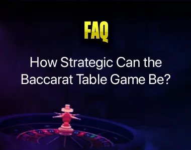 Baccarat Table Game