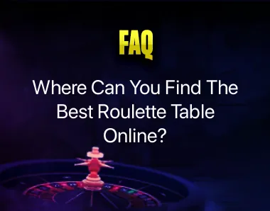 roulette table