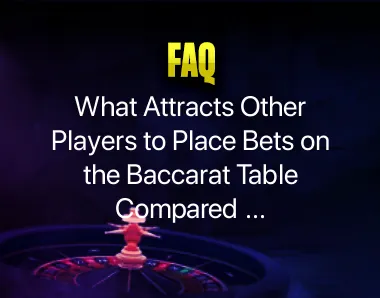 Baccarat Table