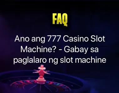 777 Casino Slot Machine