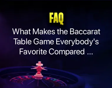 Baccarat Table Game