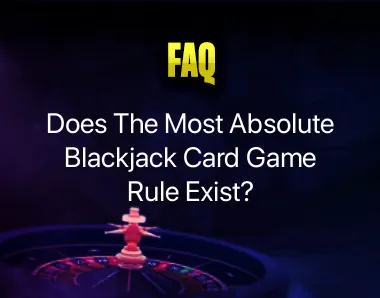 blackjack card game rule