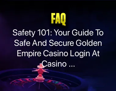 Golden Empire Casino Login