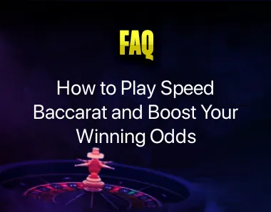 How to Play Speed Baccarat