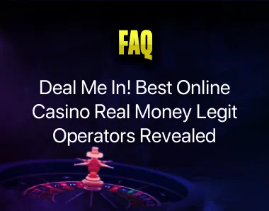 Best Online Casino Real Money Legit