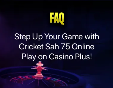 Cricket Sah 75 Online Play