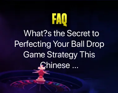 Ball Drop Game Strategy