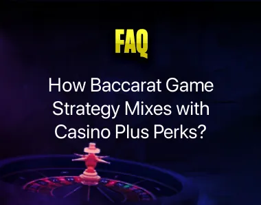 Baccarat game strategy