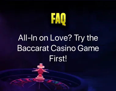 Baccarat casino game