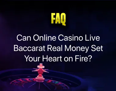 Online casino live baccarat real money