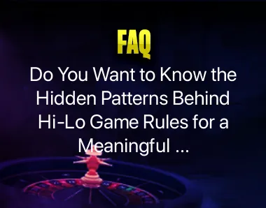 Hi-Lo Game Rules