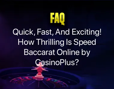 Speed Baccarat Online