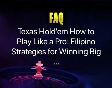 Texas Hold'em How to