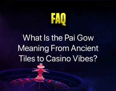 Pai Gow Meaning