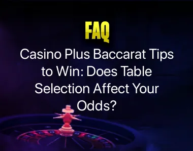 baccarat tips to win