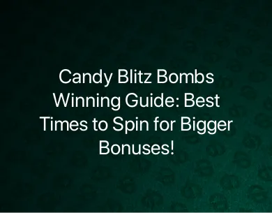 Candy Blitz Bombs Winning Candy Blitz Bombs Winning